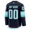 Seattle Kraken tröja Customized Fanatics Premium 2024-25 Navy Hemma - NHL Tröjor Herr